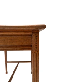 Arts & Crafts Writing Table by Johann Georg van Caspel for H.F. Jansen & Zonen